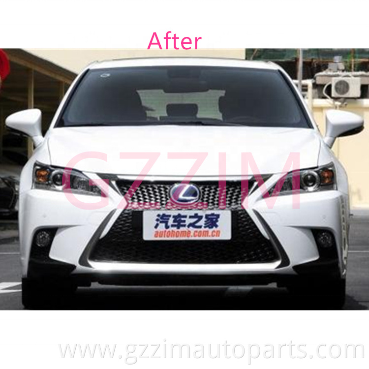 Best Quality Car Parts Front Body kit For Lexus CT 2010-2013 to 2015 Sports Style Sports Grille